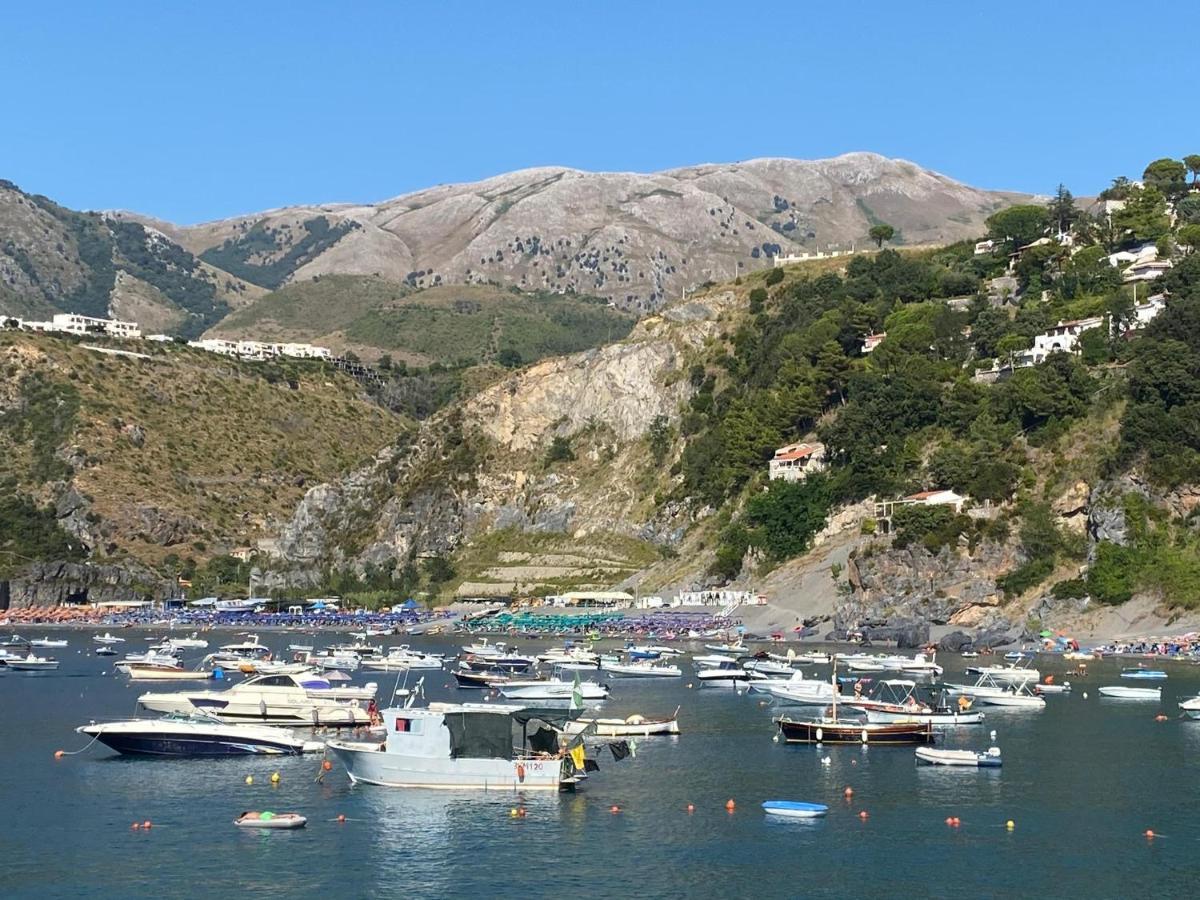 Villa La Petra con vista panoramica San Nicola Arcella Esterno foto